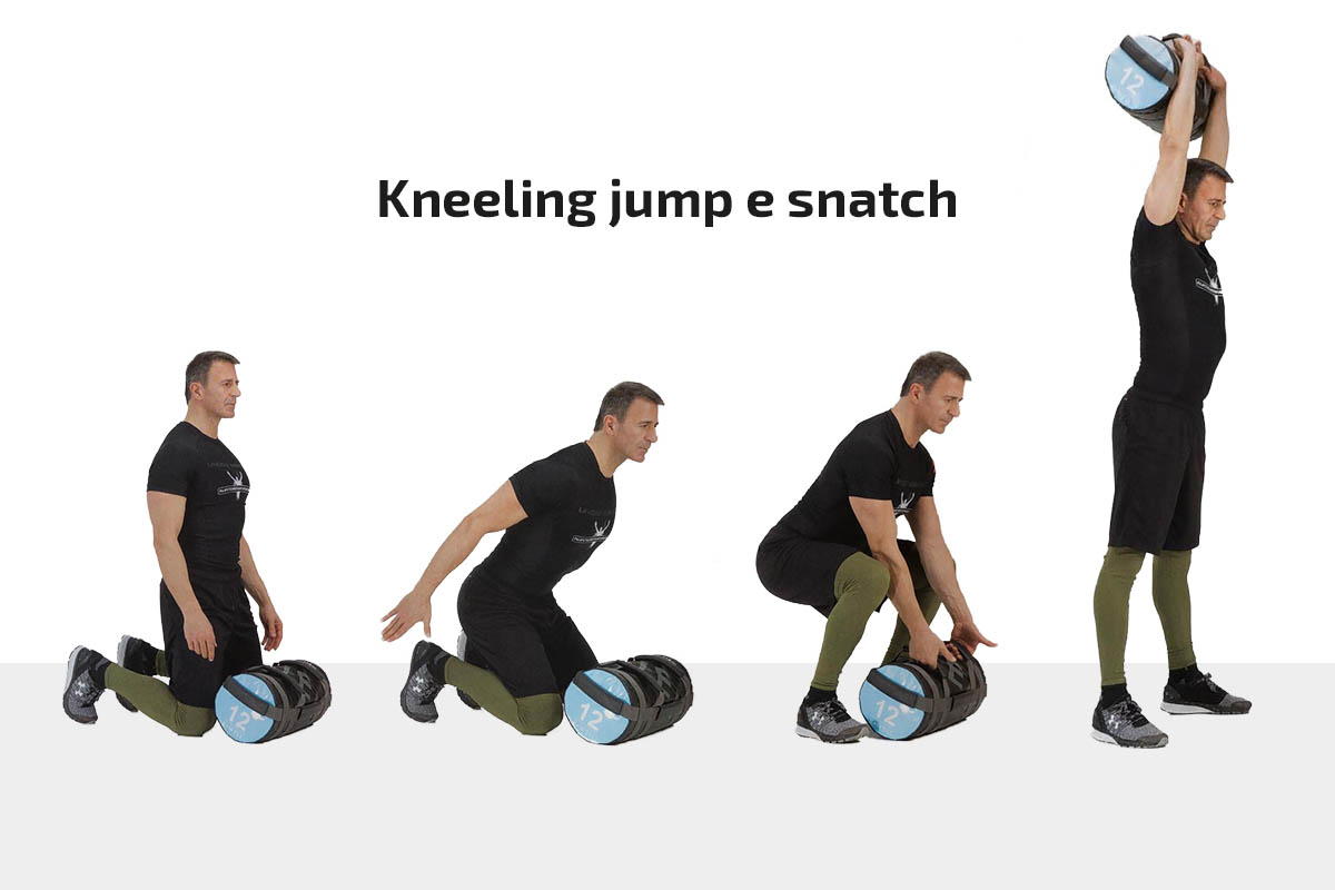 Kneeling jump & snatch