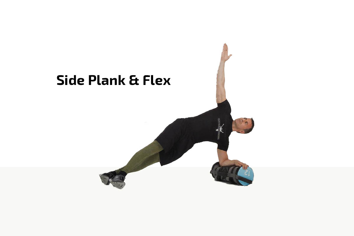 Side Plank & Flex