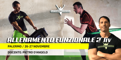 Palermo 26-27 Novembre 2022 – Corso Allenamento Funzionale 2°Livello