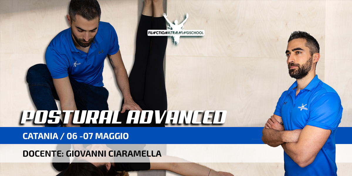 06-07 Maggio 2023 – CATANIA – Postural Advanced, Colonna e Arti Inferiori