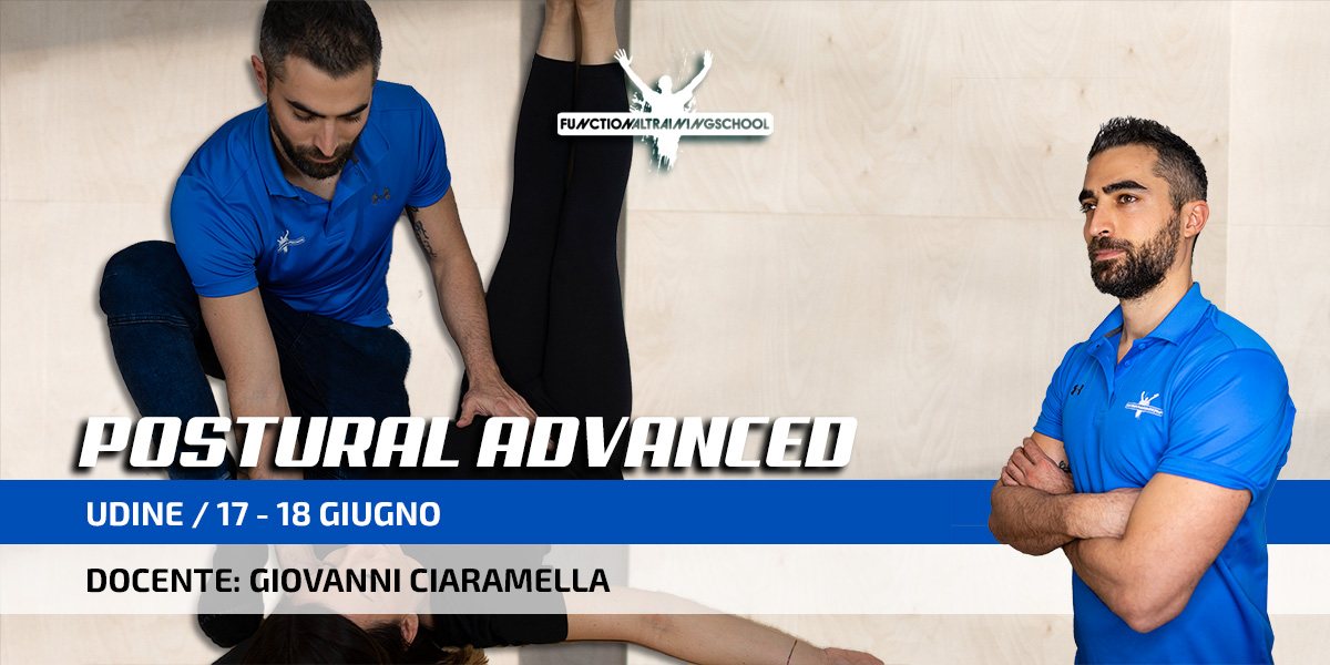 17-18 Giugno 2023 – UDINE – Postural Advanced, Colonna e Arti Inferiori