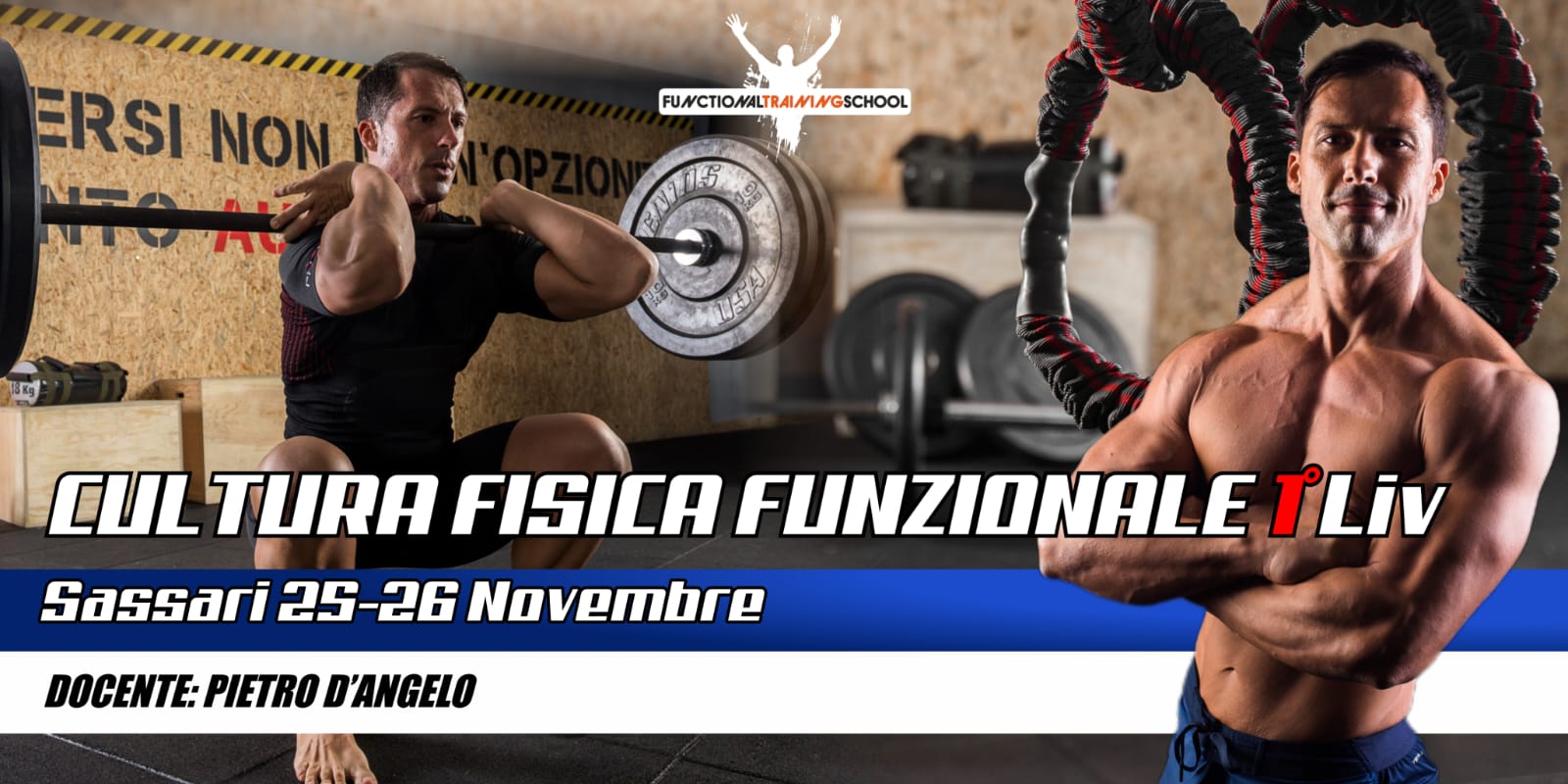 Sassari, 25-26 Novembre 2023 – Cultura Fisica Funzionale 1° Livello
