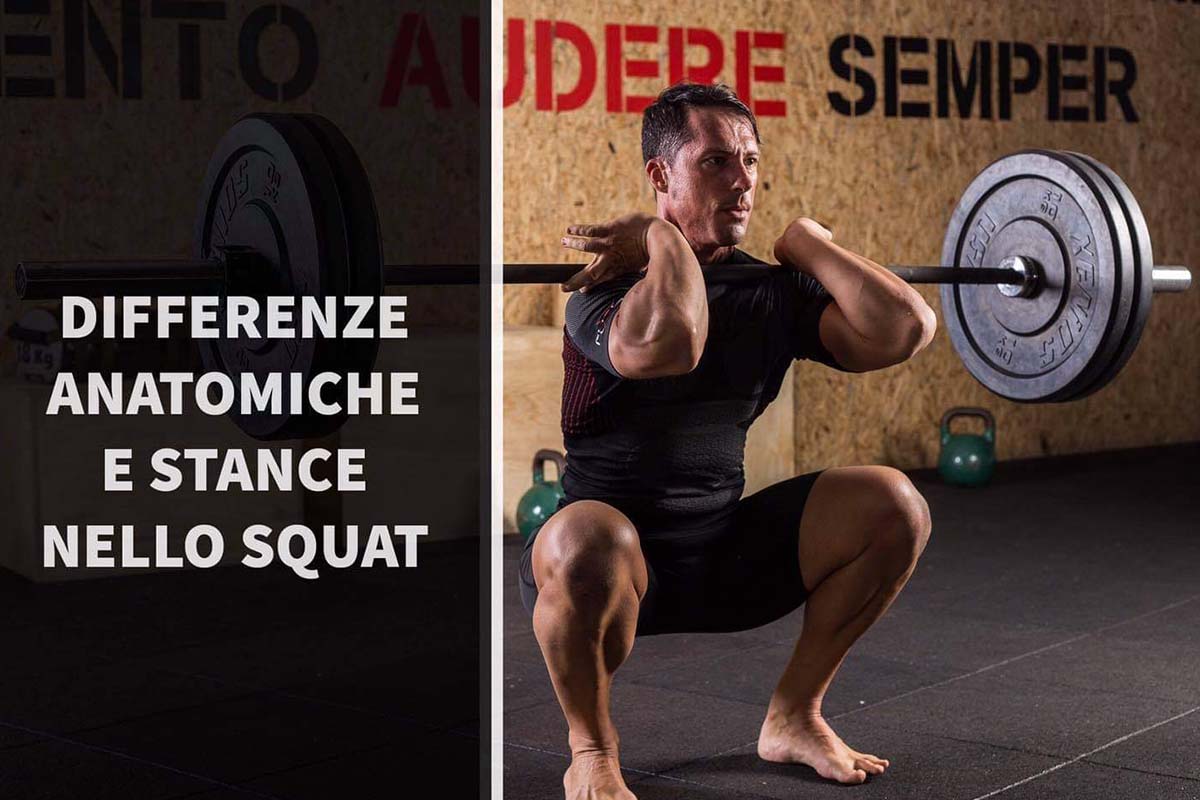 DIFFERENZE ANATOMICHE E STANCE NELLO SQUAT